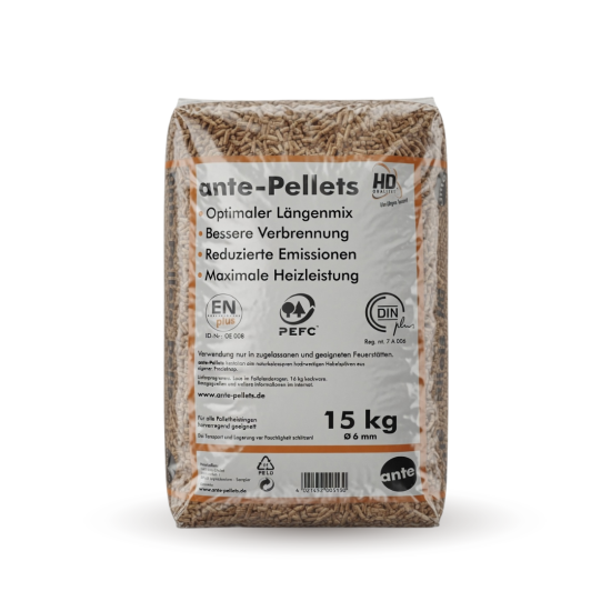 Pellet Ante Holz HD+ - iglasty 6mm